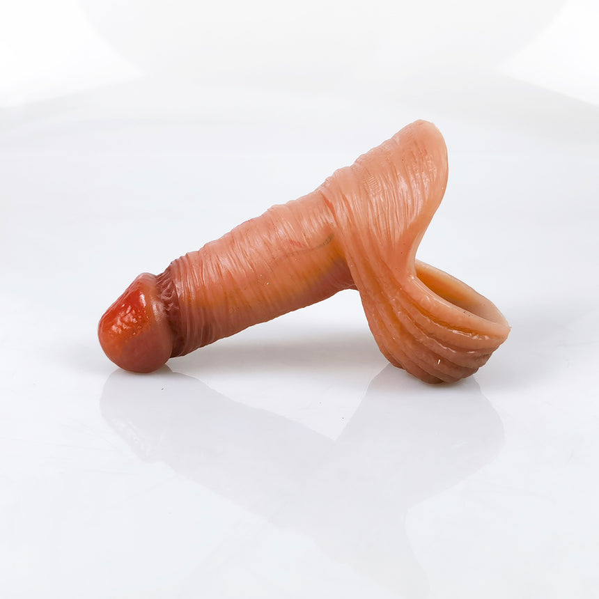 MRIMIN Handmade Trans Penis Sleeve Extender Realistic Textured Cock Ex MRIMIN Handmade Trans Penis Sleeve Extender Realistic Textured Cock Ex