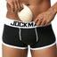 FTM Jock Strap Padded Boxers Bulge Enhancing Butt Lifting Hip Up with Removable Pads-JM43