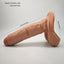 MRIMIN FTM Transgender Silicone 2 in 1 Packer STP Ultra-Lifelike Long Prosthetic-CUL12