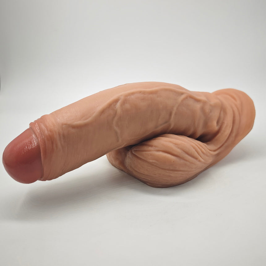 MRIMIN FTM Transgender Silicone 2 in 1 Packer STP Ultra-Lifelike Long Prosthetic-CUL12