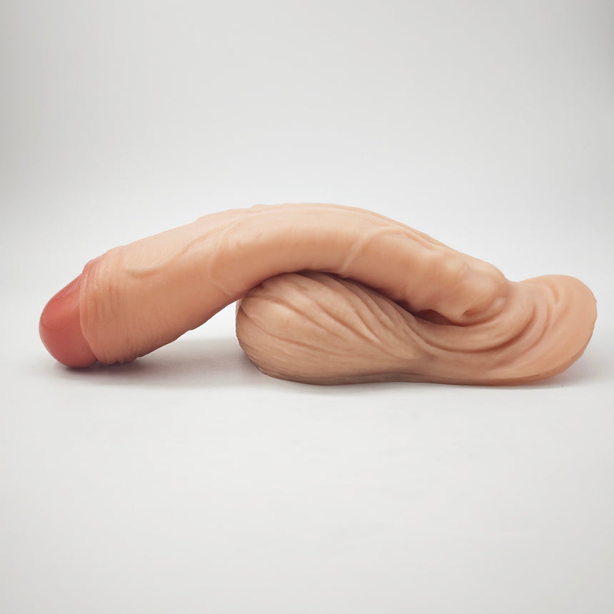 MRIMIN FTM Transgender Silicone 2 in 1 Packer STP Ultra-Lifelike Long Prosthetic-CUL12
