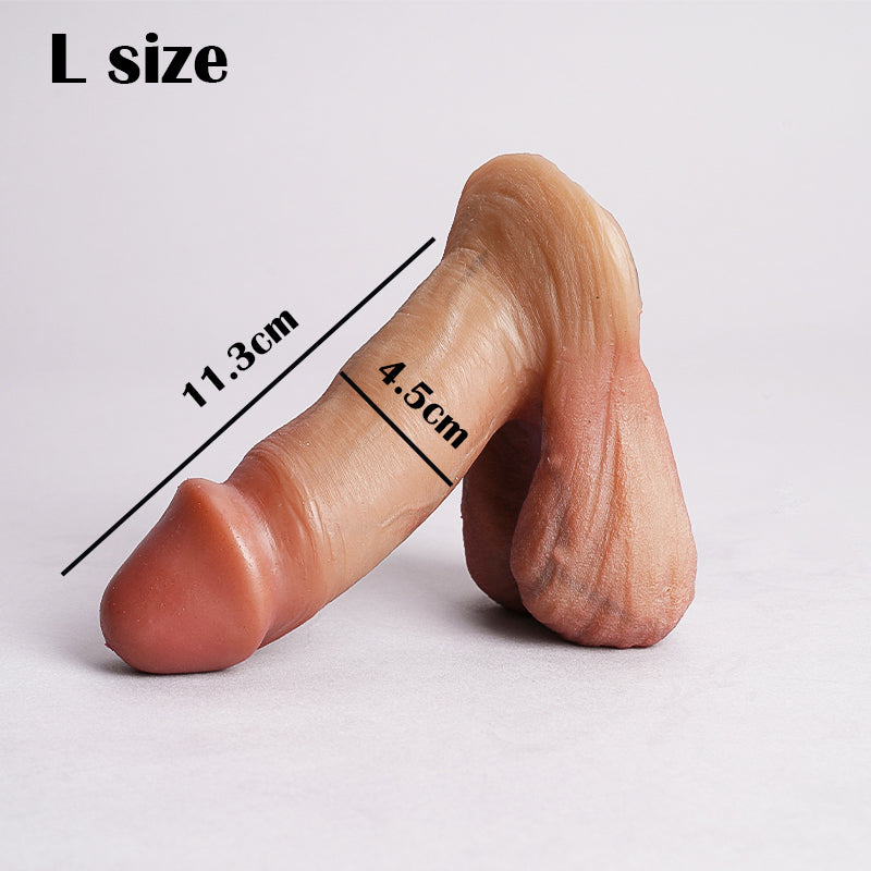 MRIMIN FTM Transgender 2 in 1 STP Ultra-Lifelike Prosthetic Realistic Penis Stand to Pee Packer-UL28