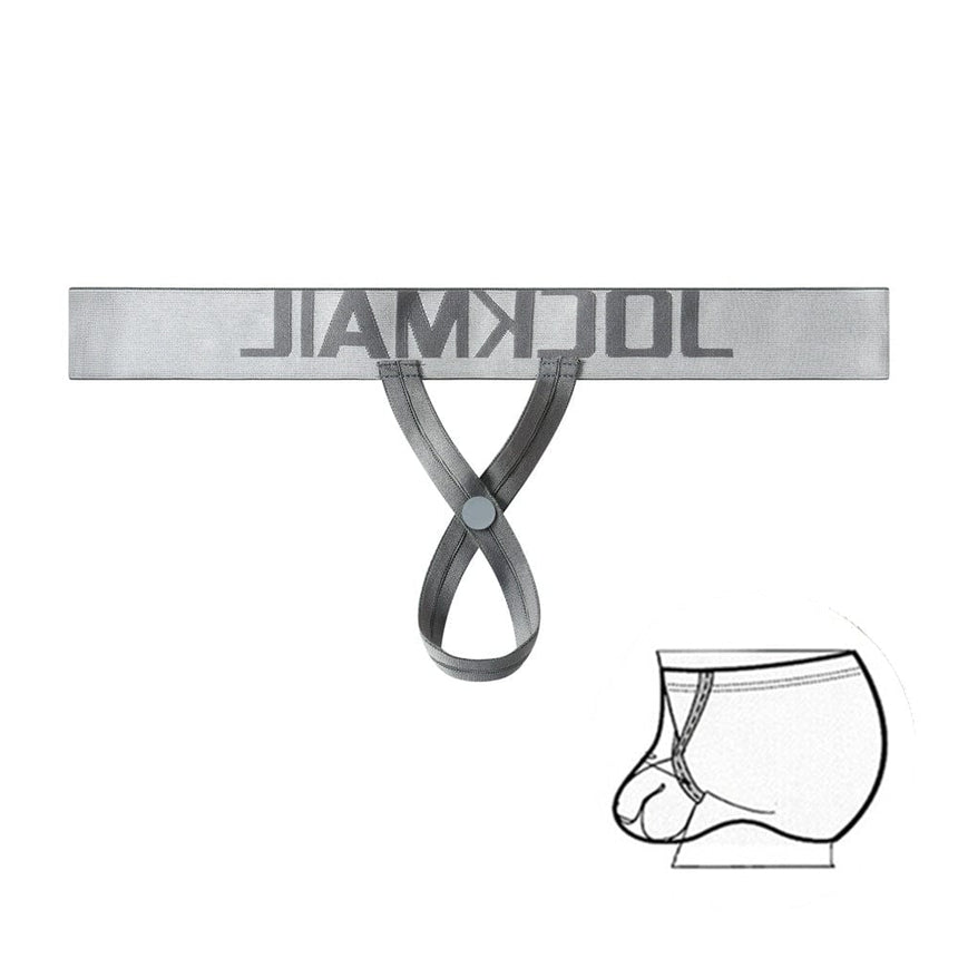 Jockmail Packing Gear Grey / S/M suitable for waist （66-80cm） Jockmail FTM Wear Open Suspensory Stretch Cotton Strap Underwear Packer Harness-JM18