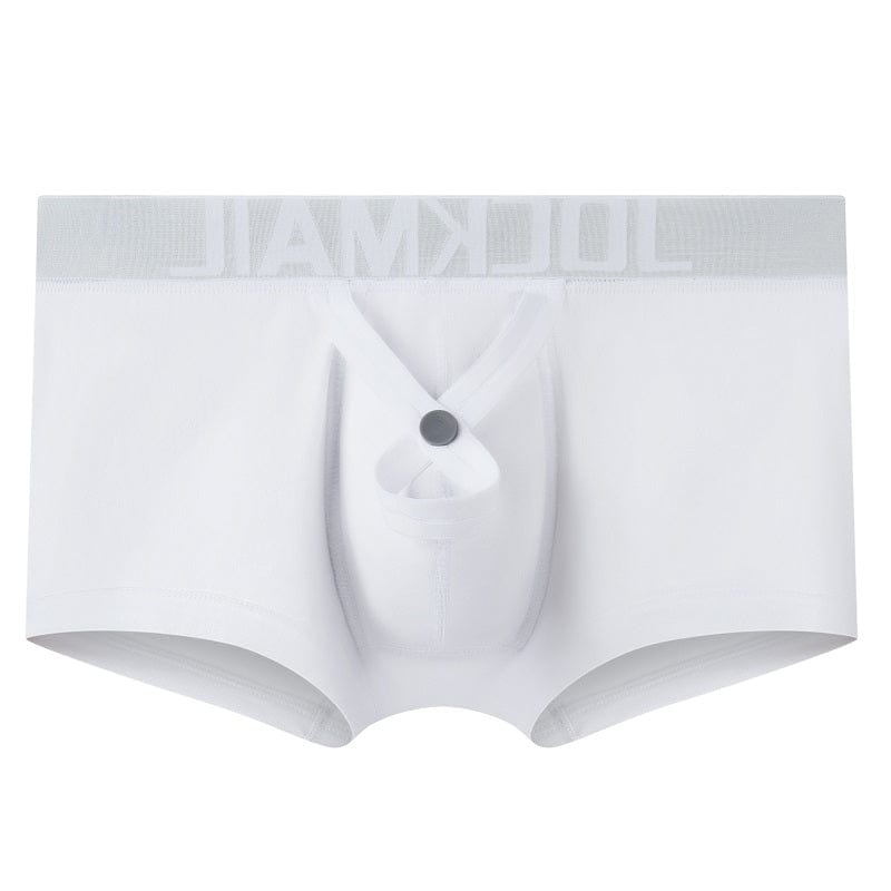 Jockmail Packing Gear M(27-29") / White Jockmail  FTM Packer Wear Gear Sports Boxer Underwear