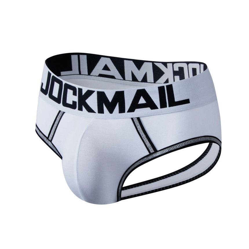Jockmail Packing Gear White / M Jockmail FTM Packer Wear Gear Sports Breathable Briefs 3D Underwear-JM17