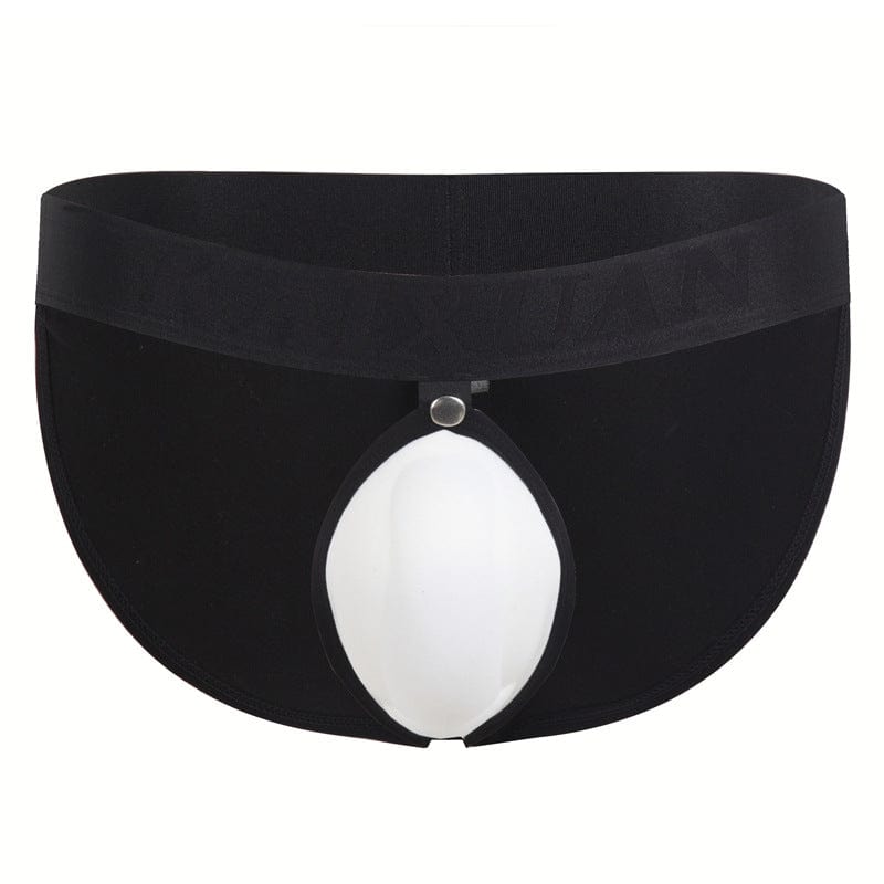 MRIMIN Apparel & Accessories Black / S MRIMIN FTM Jockstrap Wear Bulge Cotton Strap Underwear Packer Harness-UD05
