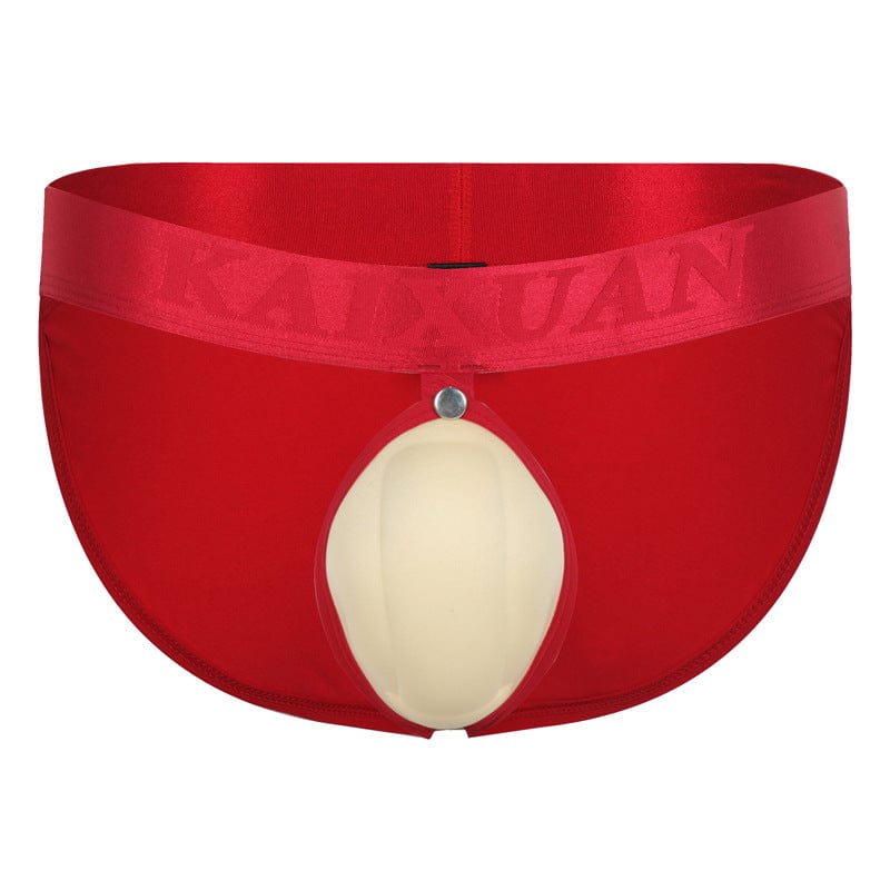 MRIMIN Apparel & Accessories Red / S MRIMIN FTM Jockstrap Wear Bulge Cotton Strap Underwear Packer Harness-UD05