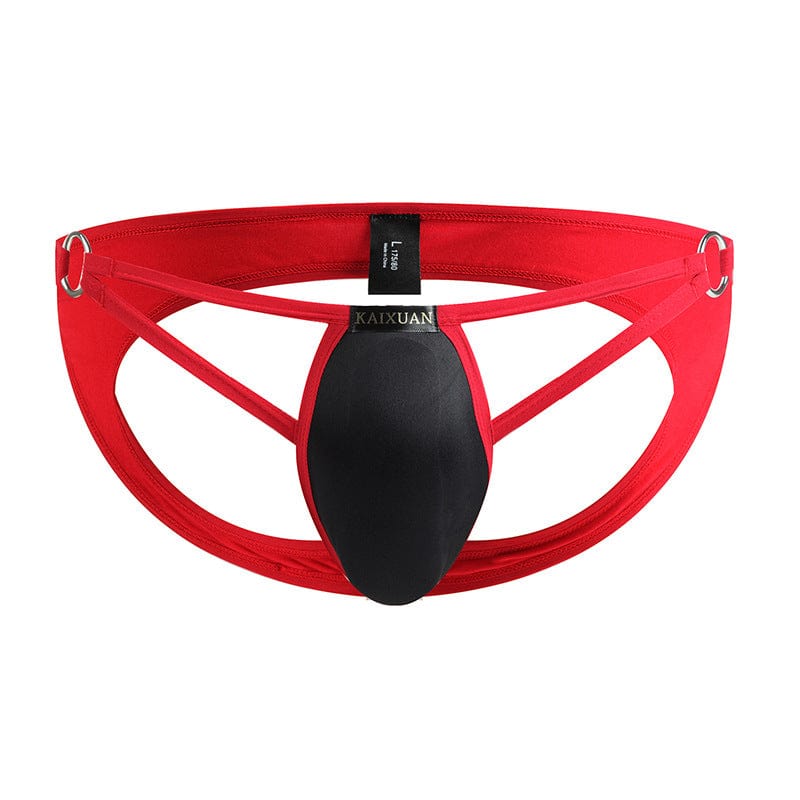 MRIMIN Apparel & Accessories Red / S MRIMIN FTM Jockstrap Wear Bulge Cotton Strap Underwear Packer Harness-UD07