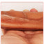 MRIMIN Beige MRIMIN FTM Silicone Erect Penis Prosthesis Packer N Play Flexible for G Spot-MR70
