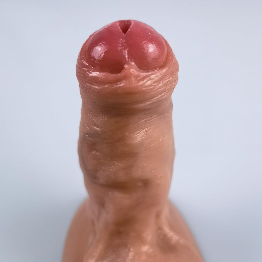 MRIMIN Beige MRIMIN FTM Transgender Silicone Handmade Packer STP Ultra-Lifelike Prosthetic Penis-CUL03