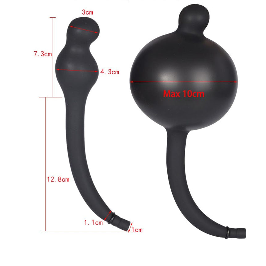MRIMIN Inflatable Butt Plug with Detachable Needle & Anal Sex Toys for MRIMIN Inflatable Butt Plug with Detachable Needle & Anal Sex Toys for
