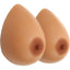 MRIMIN Clothing Accessories S(A Cup) / Suntan MRIMIN MTF Self Adhesive Silicone Breast Forms for Mastectomy Transgender Cosplay Trans Women