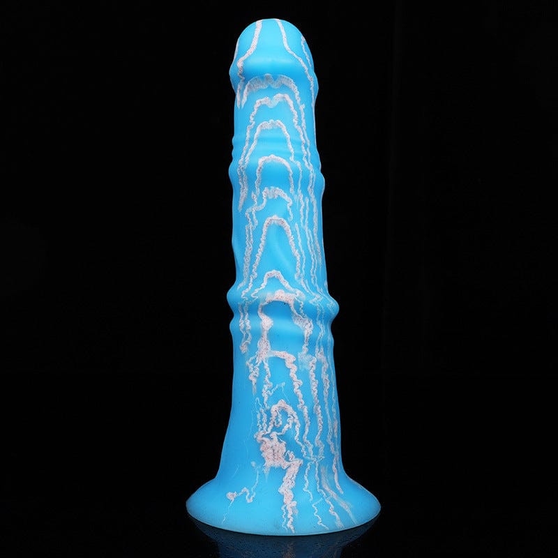 MRIMIN Dildo Blue MRIMIN Realistic Horse Dildo Big Animal Penis, Huge Size 10.62inch Ultra-Soft Liquid Silicone Anal Dildo Plug with Strong Suction Cup