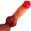 MRIMIN Dildo MRIMIN Realistic G-spot  Dog Dildo Liquid Silicone Penis Cock Dong with Flared Suction Cup