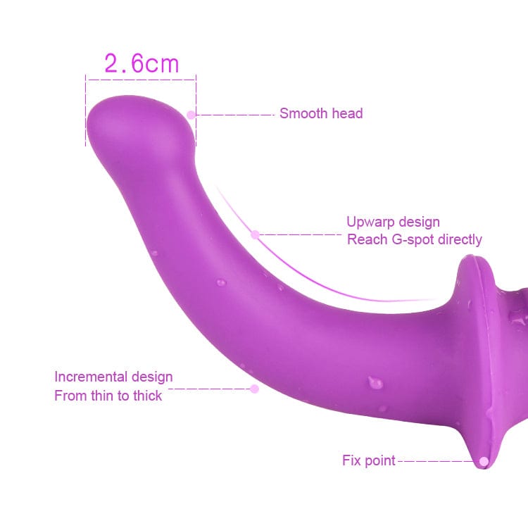 MRIMIN Strapless Strap-On Double Sided Headed Dildo fr Lesben und Paa MRIMIN Strapless Strap-On Double Sided Headed Dildo fr Lesben und Paa