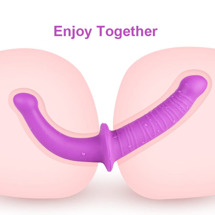MRIMIN Strapless Strap-On Double Sided Headed Dildo fr Lesben und Paa MRIMIN Strapless Strap-On Double Sided Headed Dildo fr Lesben und Paa