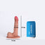MRIMIN Packer And Play Light Beige / Movable / Immovable MRIMIN FTM Silicone Erect 6.8 Inch Penis Prosthesis Packer N Play Flexible for G Spot Strap On Dildo