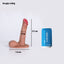MRIMIN Packer And Play Light Beige / Movable / Immovable MRIMIN FTM Silicone Erect 8.4 Inch Penis Prosthesis Packer N Play Flexible for G Spot Strap On Dildo