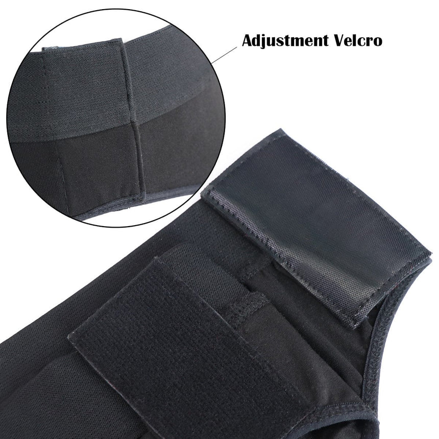 MRIMIN Packing Gear Black / Size adjustable（Waist:60-90cm） MRIMIN STP Strap-On Harness Velcro Briefs Underwear