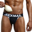 MRIMIN Packing Gear M(27-29") / Black Jockmail Jockstrap Underwear Briefs Multi Color Soft Underpant