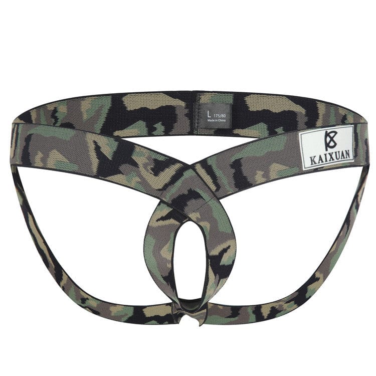 MRIMIN Packing Gear S / Camouflage MRIMIN FTM Jockstrap Wear Open Suspensory Stretch Cotton Strap Underwear Packer Harness-UD3