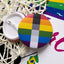 MRIMIN Pinback Buttons 13 MRIMIN LGBT Transgender Pride Pin Back Buttons Badge Party Favors Supplies Accessories Cute Locker Buttons For Teens