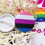MRIMIN Pinback Buttons 24 MRIMIN LGBT Transgender Pride Pin Back Buttons Badge Party Favors Supplies Accessories Cute Locker Buttons For Teens