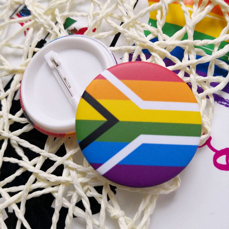 MRIMIN Pinback Buttons 30 MRIMIN LGBT Transgender Pride Pin Back Buttons Badge Party Favors Supplies Accessories Cute Locker Buttons For Teens