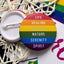 MRIMIN Pinback Buttons 31 MRIMIN LGBT Transgender Pride Pin Back Buttons Badge Party Favors Supplies Accessories Cute Locker Buttons For Teens