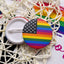 MRIMIN Pinback Buttons 5 MRIMIN LGBT Transgender Pride Pin Back Buttons Badge Party Favors Supplies Accessories Cute Locker Buttons For Teens