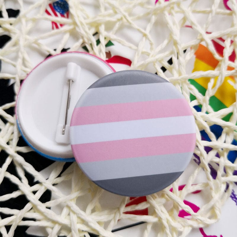 MRIMIN Pinback Buttons 7 MRIMIN LGBT Transgender Pride Pin Back Buttons Badge Party Favors Supplies Accessories Cute Locker Buttons For Teens