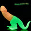 MRIMIN Sex Toys Glowing Mix Color MRIMIN Soft Silicone Dino dick Dinosaur Dildo Headed Dinosaur Sex Toy & Bachelor and Hen Party Accessories