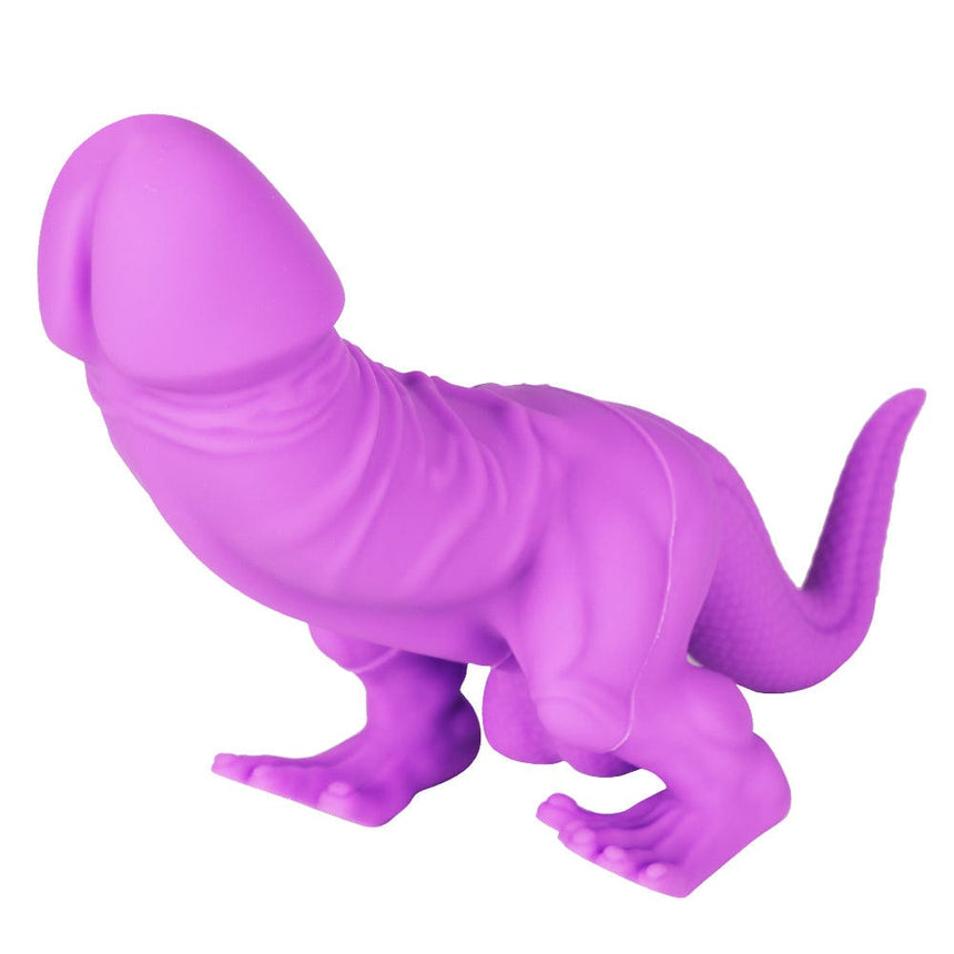 MRIMIN Sex Toys Purple MRIMIN Soft Silicone Dino dick Dinosaur Dildo Headed Dinosaur Sex Toy & Bachelor and Hen Party Accessories