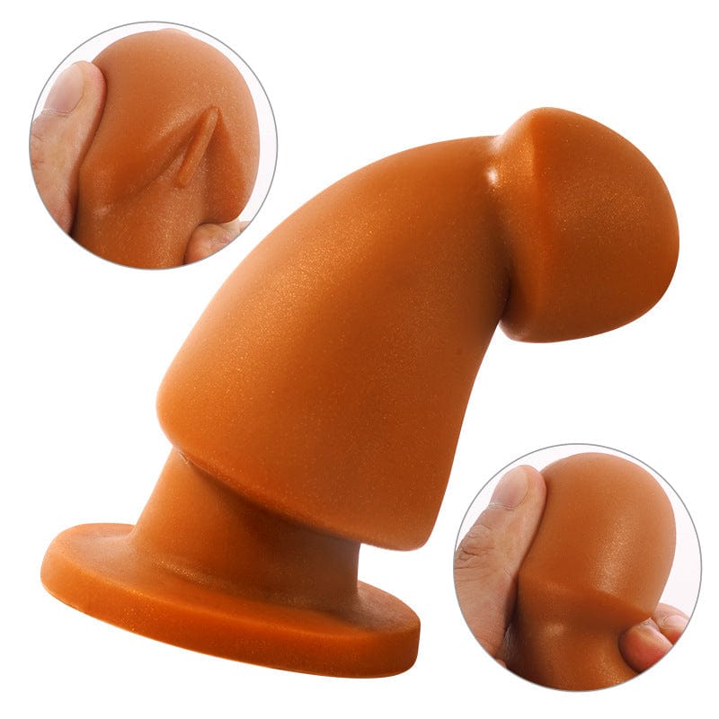 MRIMIN Sex Toys Shiny Gold MRIMIN Realistic Dildo, Lifelike Silicone Dildo with Suction Cup Sex Toy for Vaginal G-spot