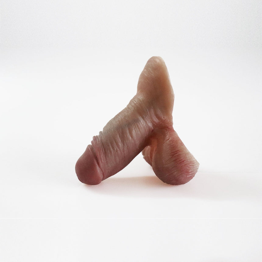 MRIMIN Transgender Supply Dark Beige MRIMIN FTM Transgender Packer STP Ultra-Lifelike Prosthetic Penis-UL03