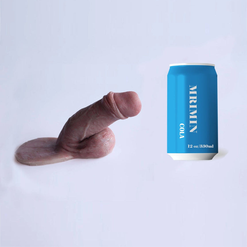 MRIMIN Transgender Supply MRIMIN FTM Transgender 2 in 1 Packer and Play Ultra-Lifelike Prosthetic Moveable Foreskin & Testicle Penis-UL14