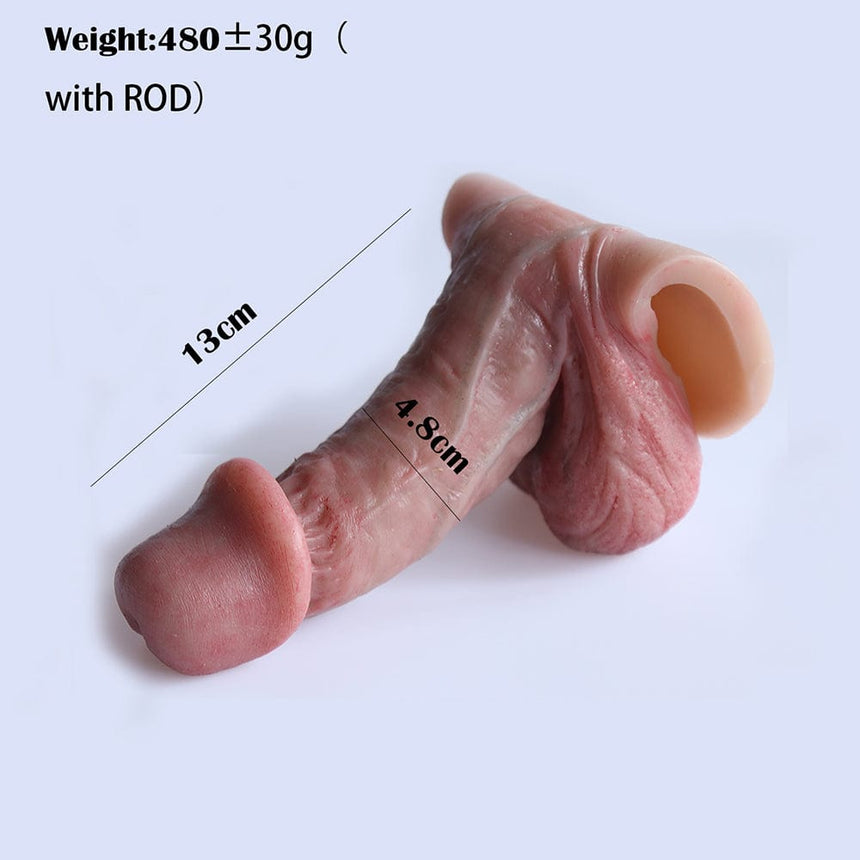 MRIMIN Transgender Supply MRIMIN FTM Transgender 3 in 1 STP Ultra-Lifelike Prosthetic Penis Packer-UL013