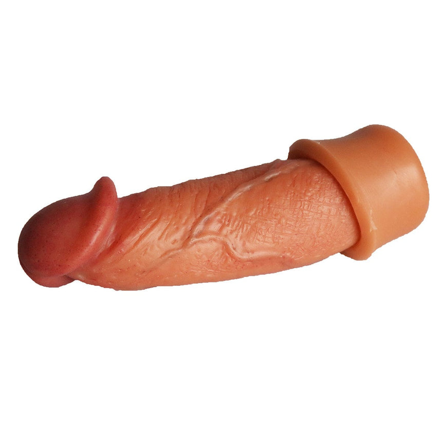 MRIMIN Handmade FTM Trans Penis Sleeve Extender Realistic Textured Coc MRIMIN Handmade FTM Trans Penis Sleeve Extender Realistic Textured Coc