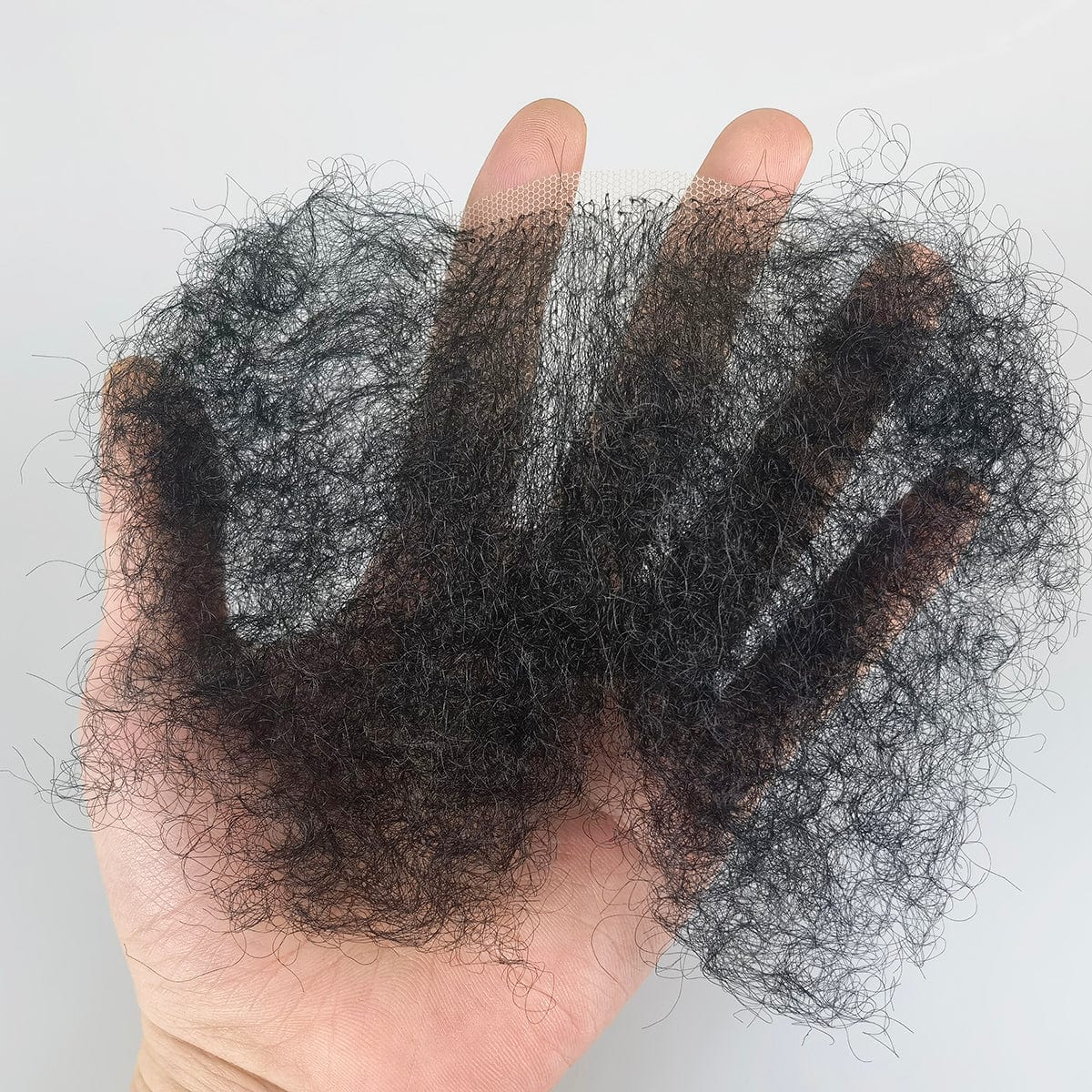 MRIMIN FTM Handmade Pubic Wig Human Hair Toupee Merkin Wig For Male an