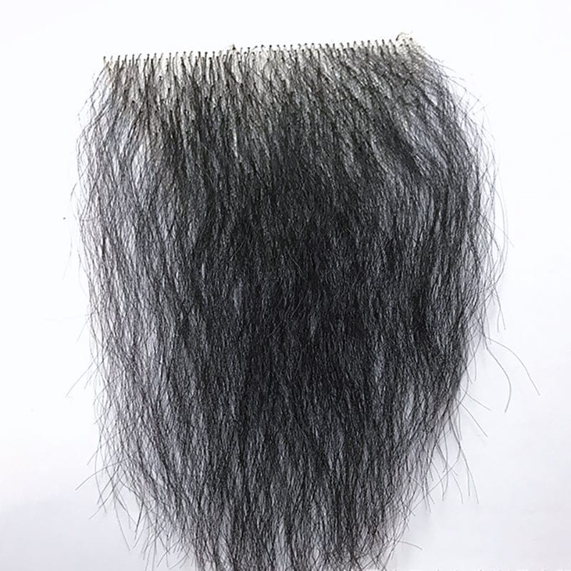 MRIMIN FTM Handmade Pubic Wig Human Hair Toupee Merkin Wig For Male an