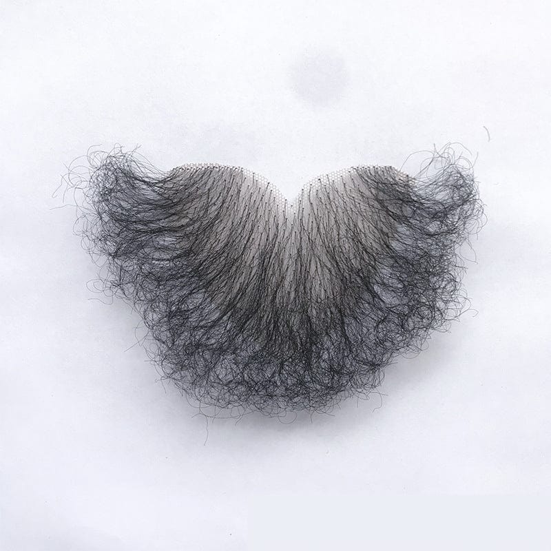 MRIMIN Wigs Option5 / Black MRIMIN FTM Handmade Pubic  Wig Human Hair Toupee Merkin Wig For Male and Female